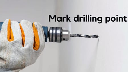 Mark drilling point