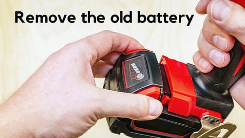 Remove the old battery