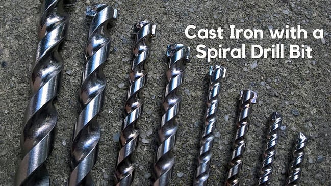How to Drill a Hole in Cast Iron with a Spiral Drill Bit