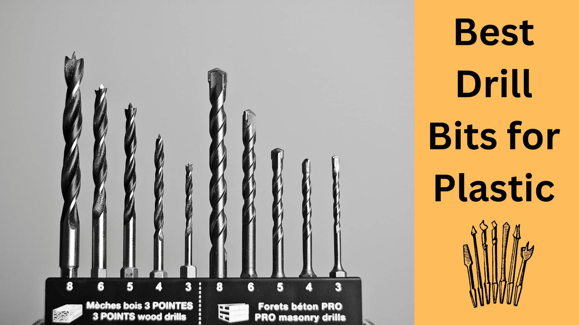 Best Drill Bit for Plastic For Working With Plastic! Drillay